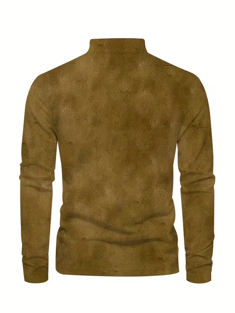 Giles - Elegante Camicia Con Stampa 3D Di Barca a Vela Sul Risvolto