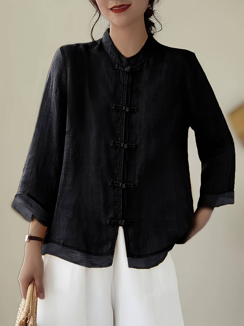 Sigal - Camicia Vintage Dalla Vestibilità Ampia Con progettazione Patchwork