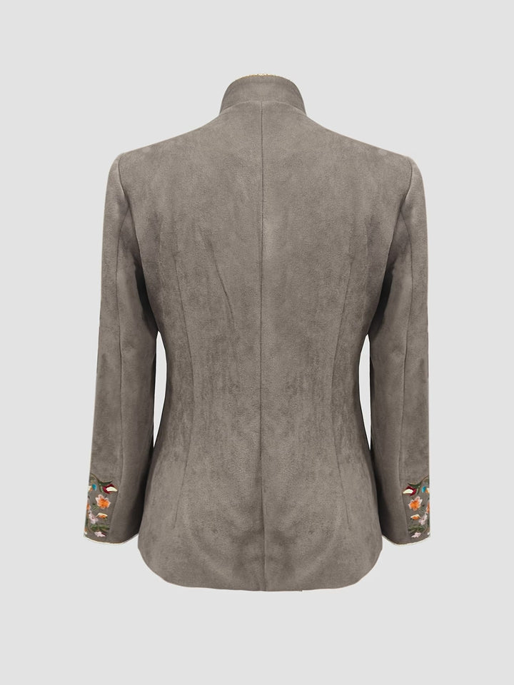Anisaa - Giacca Elegante Con Collo Alto