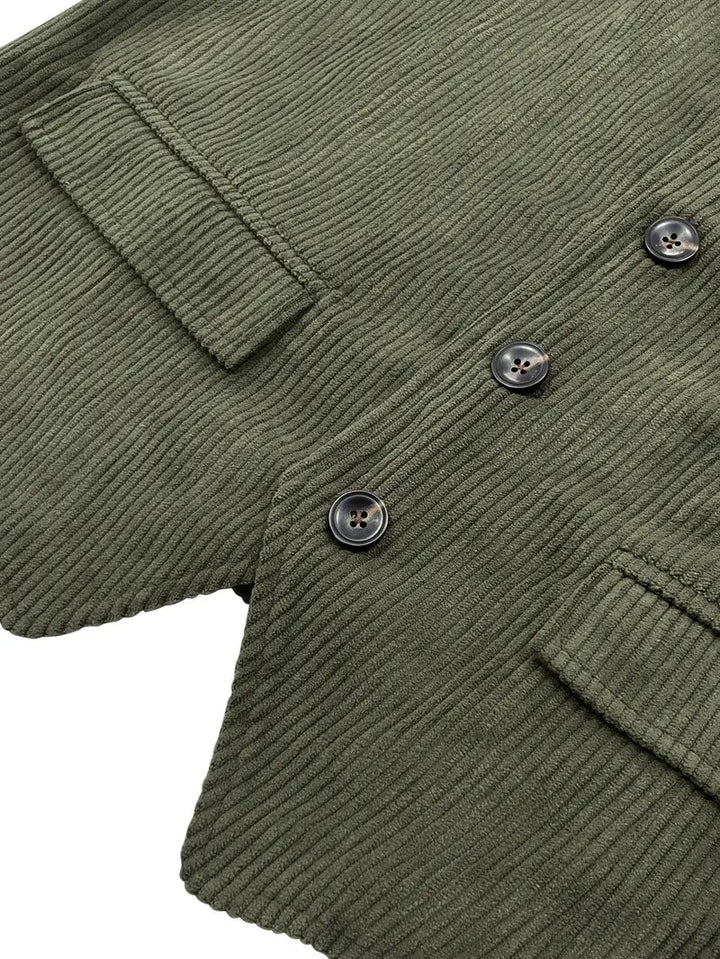 Fergus - Elegante Gilet In Velluto a Coste