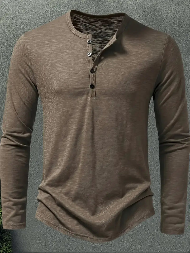 Zekeriya - Camicia a Maniche Lunghe con Bottoni