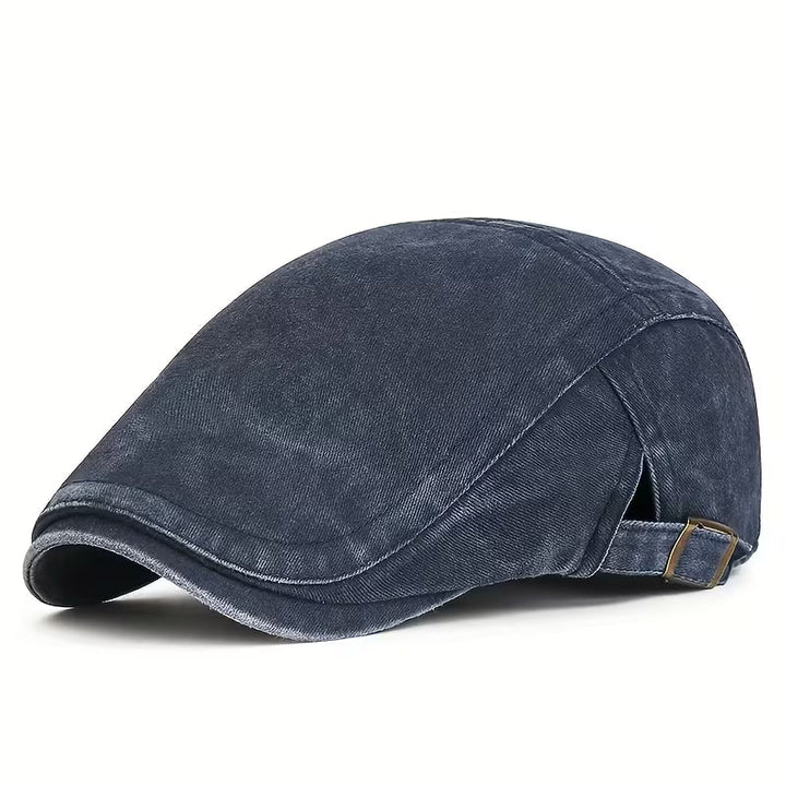 ComfyLuxe - Cappellino In Denim Con Fibbia Regolabile
