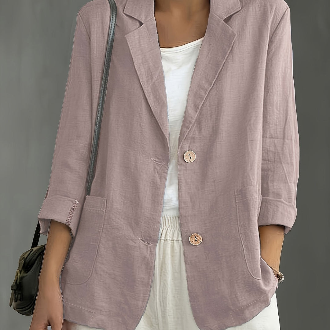 Jayde - Elegante Blazer in Cotone