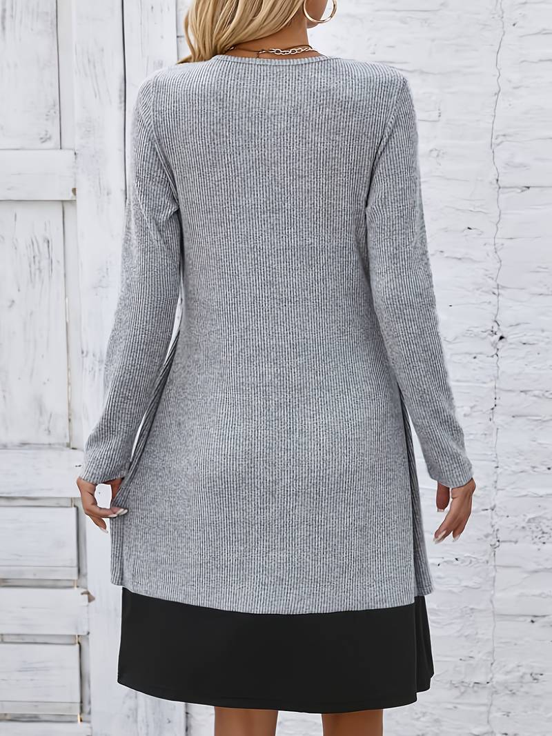 Shirahoshi - Completo Due Pezzi Con Collo Rotondo Per Autunno e Inverno