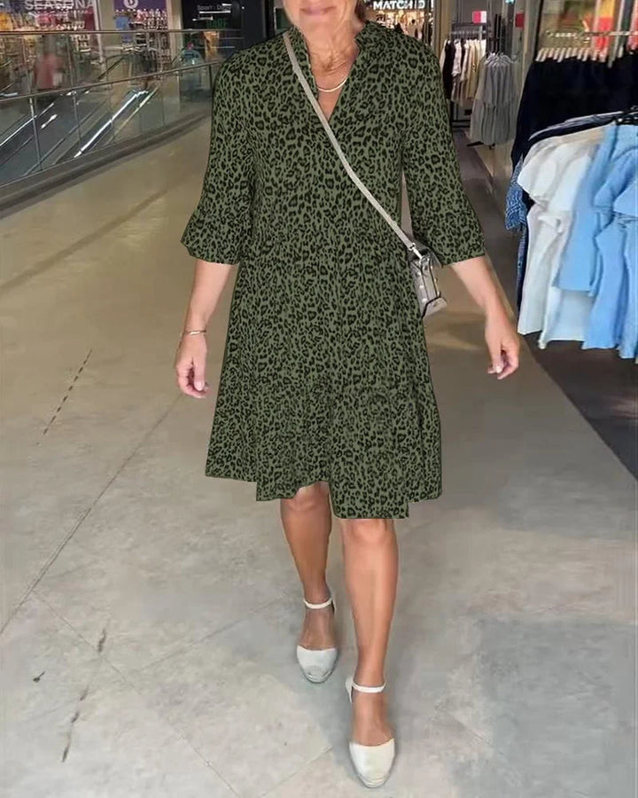 Siobhan - Abito Con Stampa Leopardata