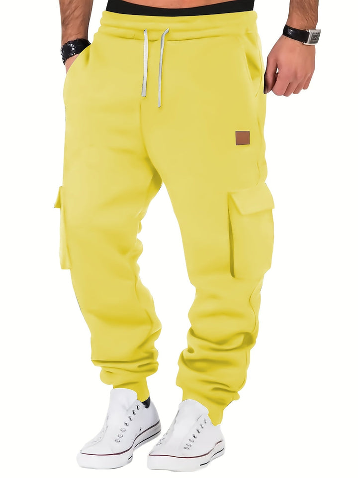 Daan - Pantaloni Jogger Cargo Con Tasche Multiplo