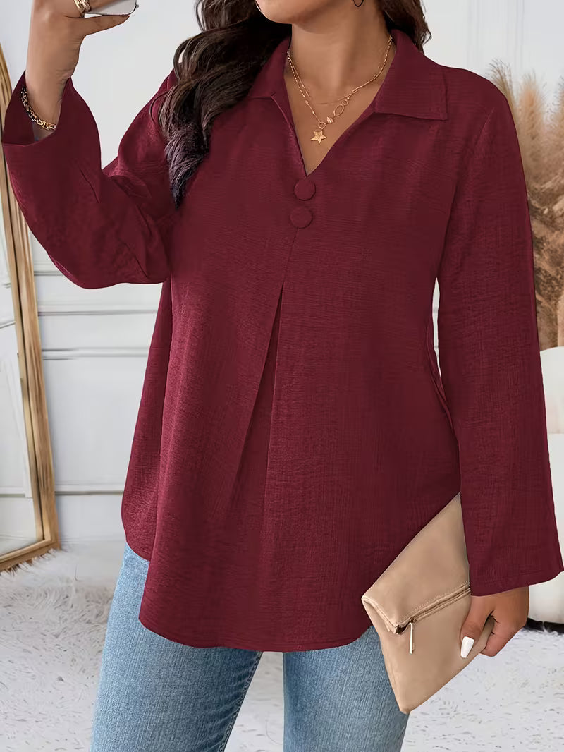 Noyelle - Camicia a Maniche Lunghe Con Bottoni