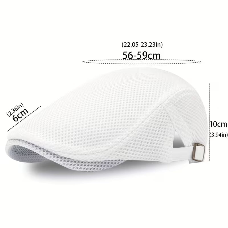 Rojer - Cappellino In Rete Con Fibbia Regolabile