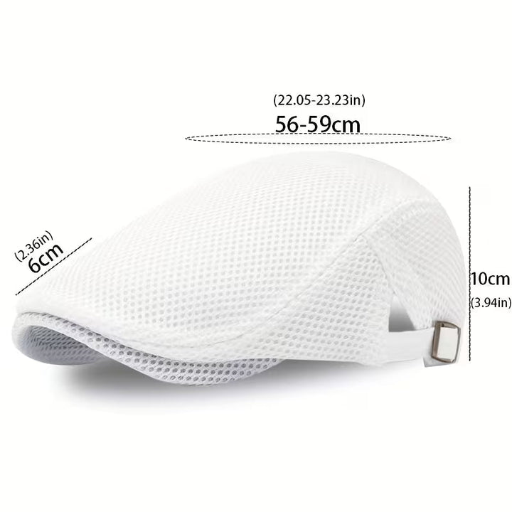 Rojer - Cappellino In Rete Con Fibbia Regolabile