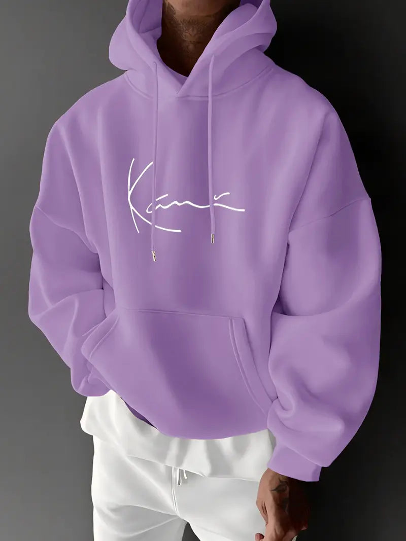 Jayasuriya - Comoda Felpa Con Cappuccio Con Stampa Esclusiva