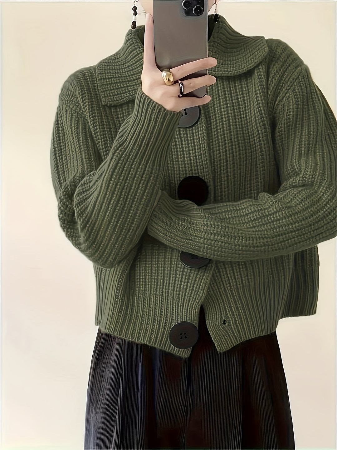 Amy - Maglione Casual a Maniche Lunghe