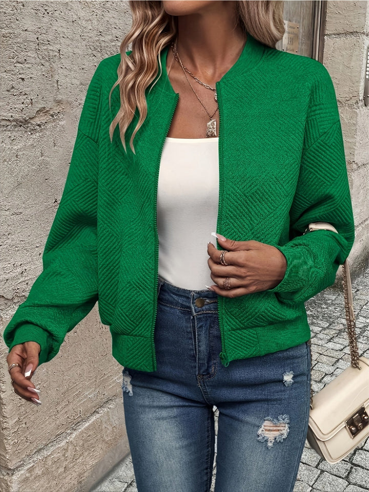 Jemma - Giacca a Maniche Lunghe Con Zippare