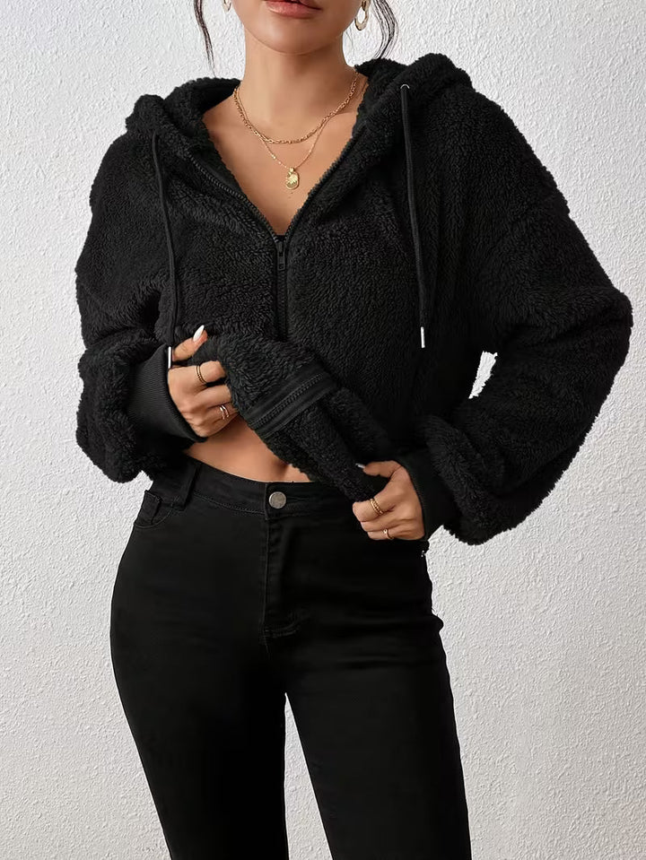Keriana - Giacca Casual Con Cappuccio, Calda E Morbida