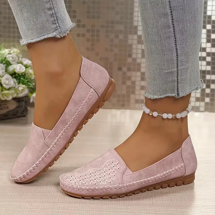 Efraya - Elegante Sandalo Vintage Piatto