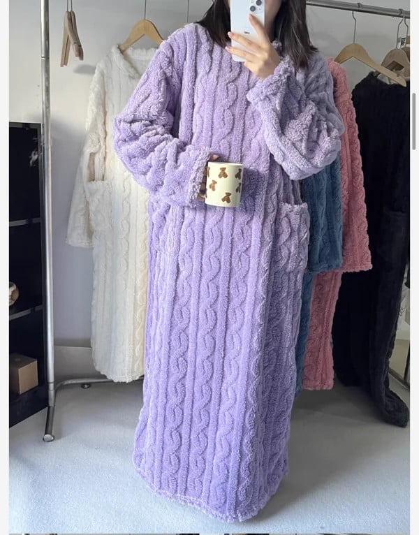 Vreni - Inverno Corallo Velluto Casa Vestiti