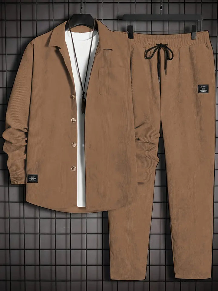 Podolak - Camicia Autunnale e Invernale a Maniche Lunghe Con Pantaloni Larghi