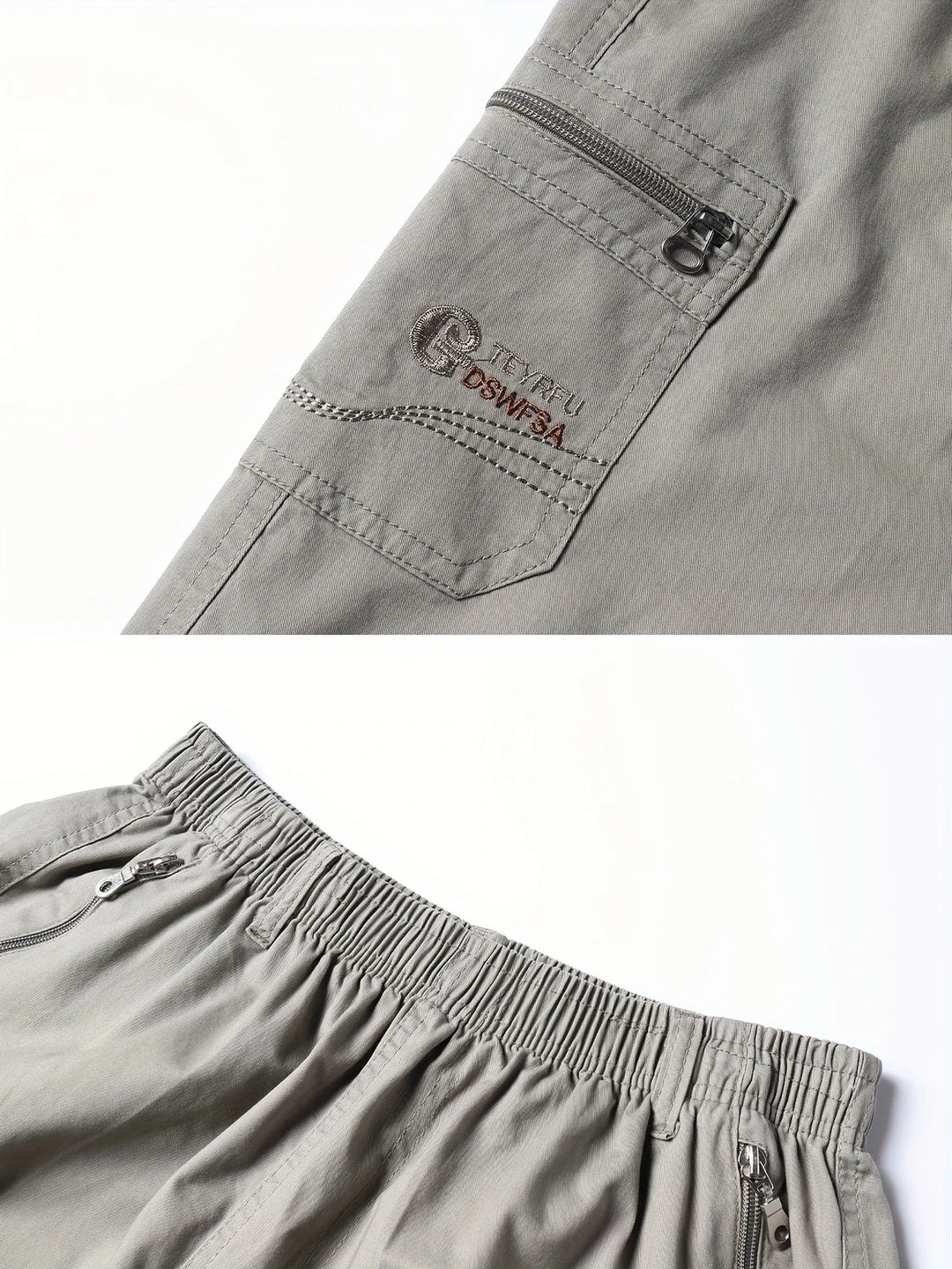 Fedde - Pantaloncini Cargo Leggeri Con Tasca