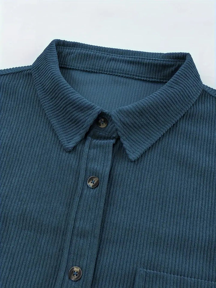 Irmela - Camicia a Maniche Lunghe Con Bottoni