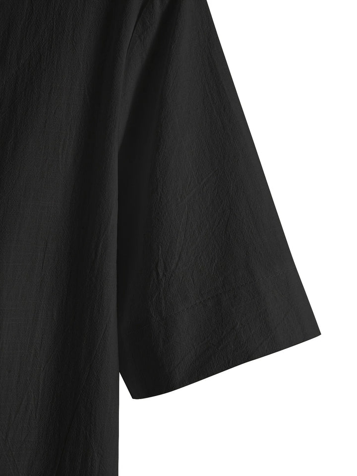 Mattea - Casual Vestibilità Ampia Top Con Scollo a V