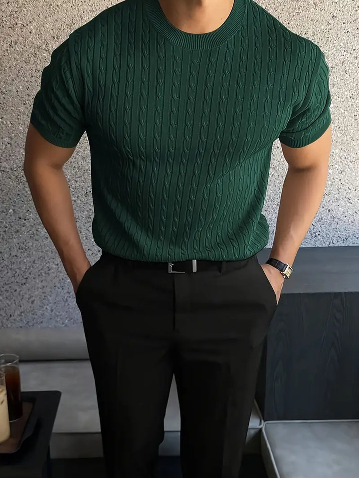 Kiril - Elegante Maglione Lavorato A Maglia