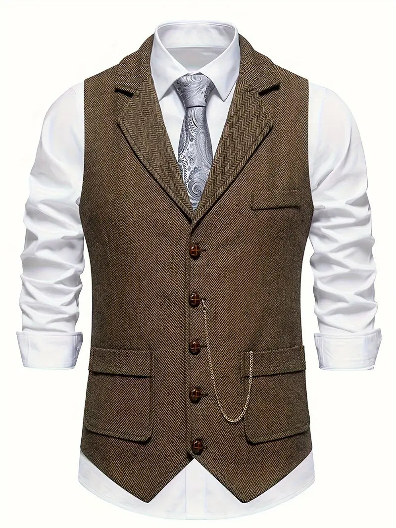 Ferry - Gilet Con Revers Singolo