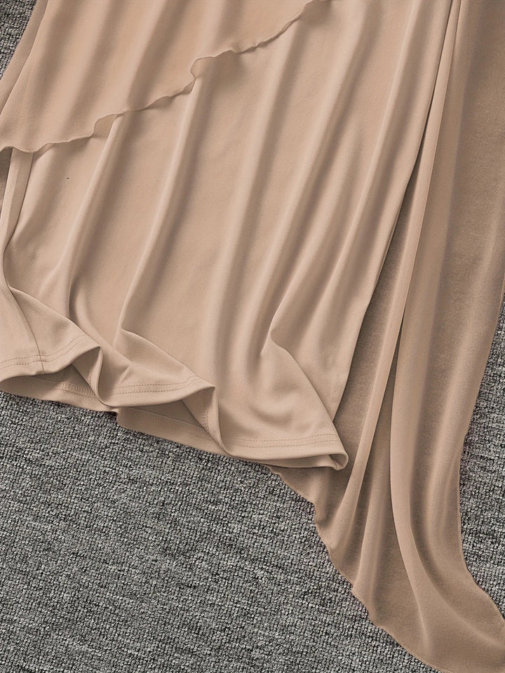 Maren - Elegante Abito Midi Senza Maniche