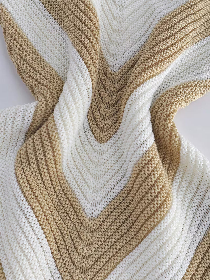 Foley - Abito Da Spiaggia Elasticizzato Con Orlo a Frange