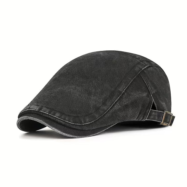 ComfyLuxe - Cappellino In Denim Con Fibbia Regolabile