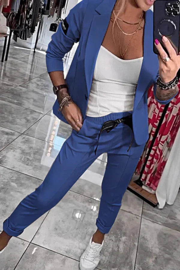 Kseniya - Elegante Set Di Blazer E Pantaloni