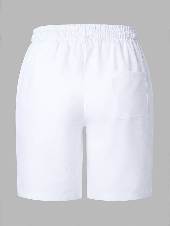 Jonatas - Pantaloncini Estivi in Lino Con Tasca Con Coulisse