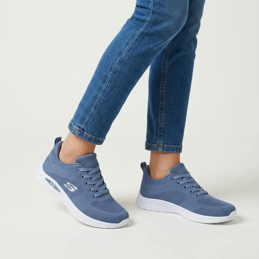 Alixia - Sneakers Comode Con Lacci