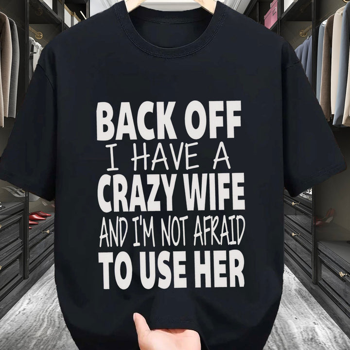 Crazy – Maglietta Comoda