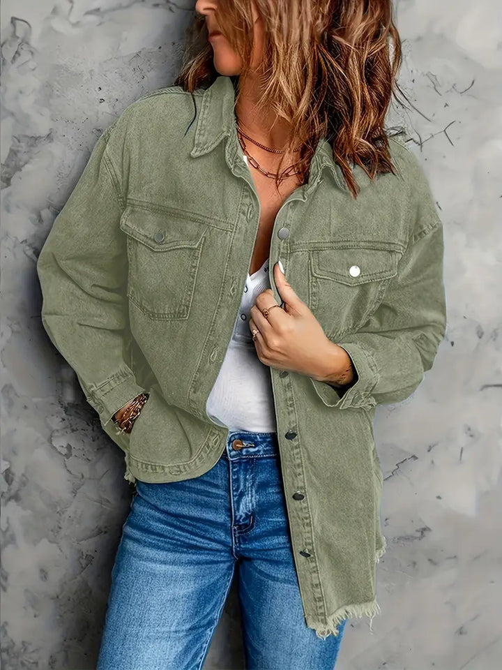 Malika - Giacca Di Jeans A Maniche Lunghe