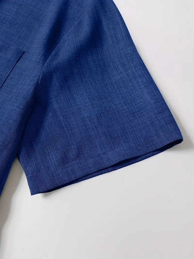 Kieth - Camicia a Maniche Corte Con Tasca Frontale