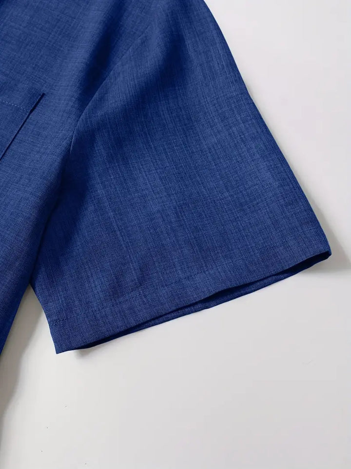 Kieth - Camicia a Maniche Corte Con Tasca Frontale