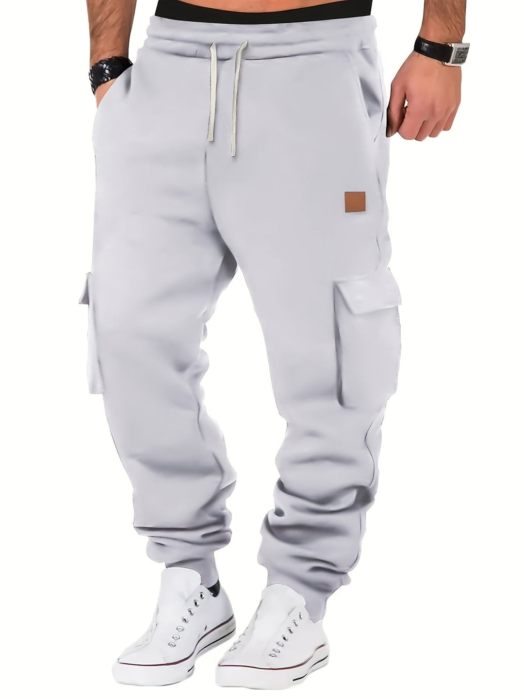Daan - Pantaloni Jogger Cargo Con Tasche Multiplo