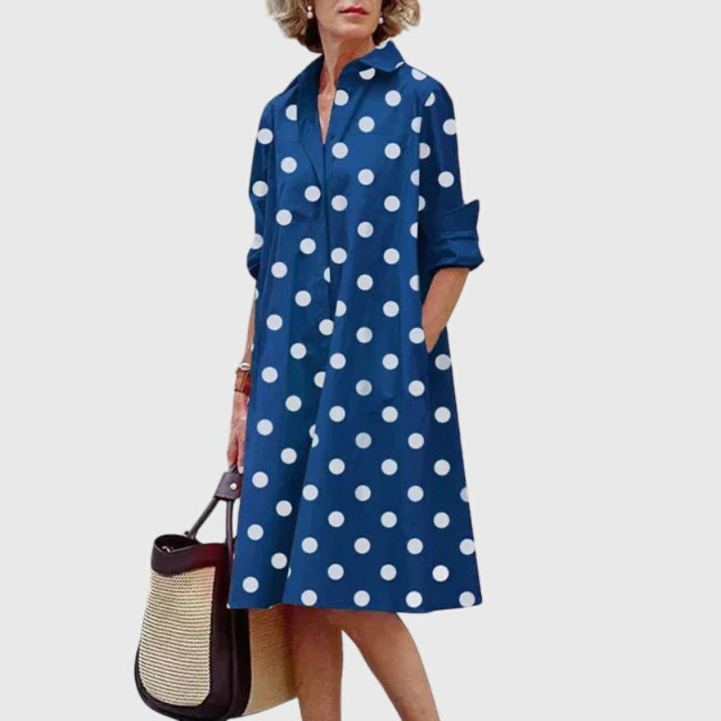 Oshadi - Elegante Miniabito Con Tasche