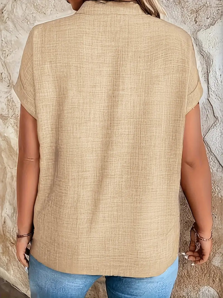 Rosabelle - Camicetta Informale Con Scollo a V