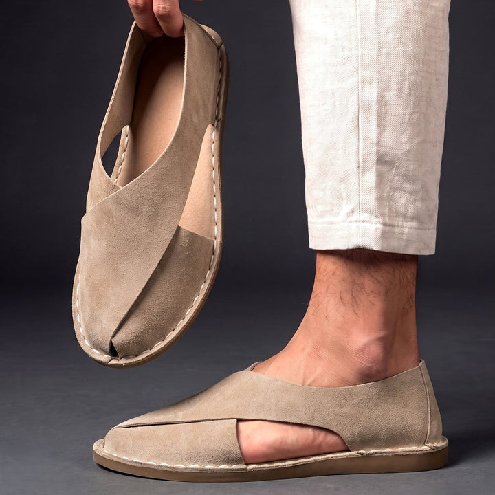 Jasprit - Eleganti Sabot in Camoscio
