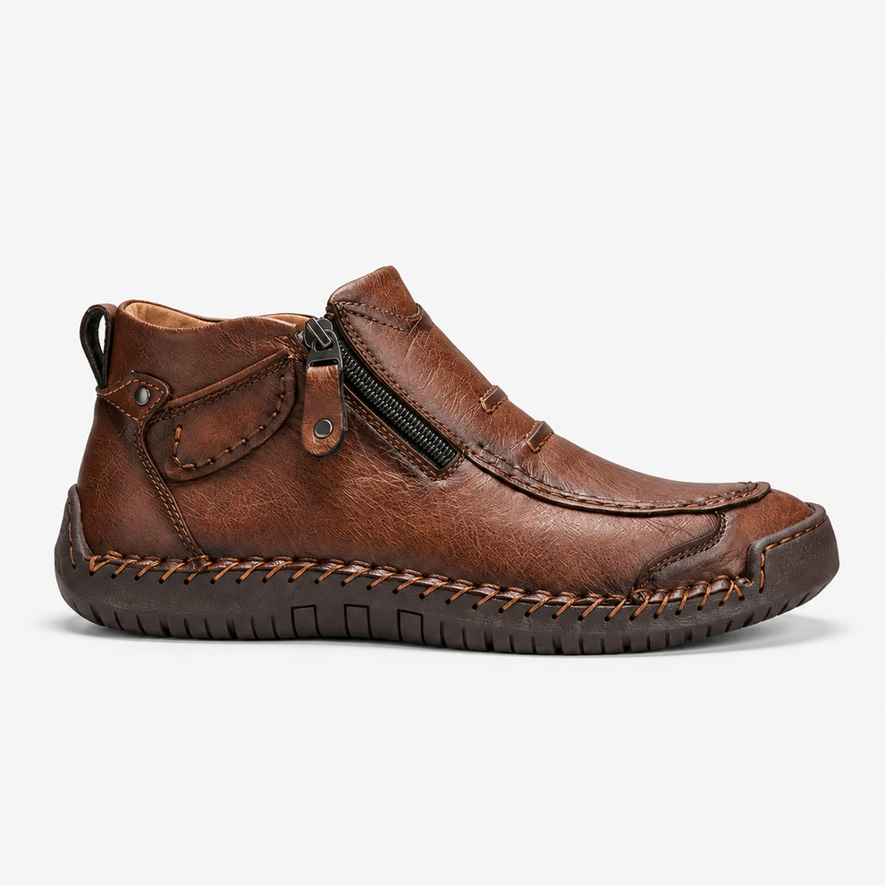 Aedrian - Scarpe Di Alta Qualità Con Cerniera Laterale