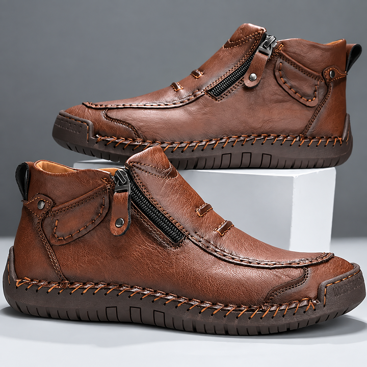 Aedrian - Scarpe Di Alta Qualità Con Cerniera Laterale
