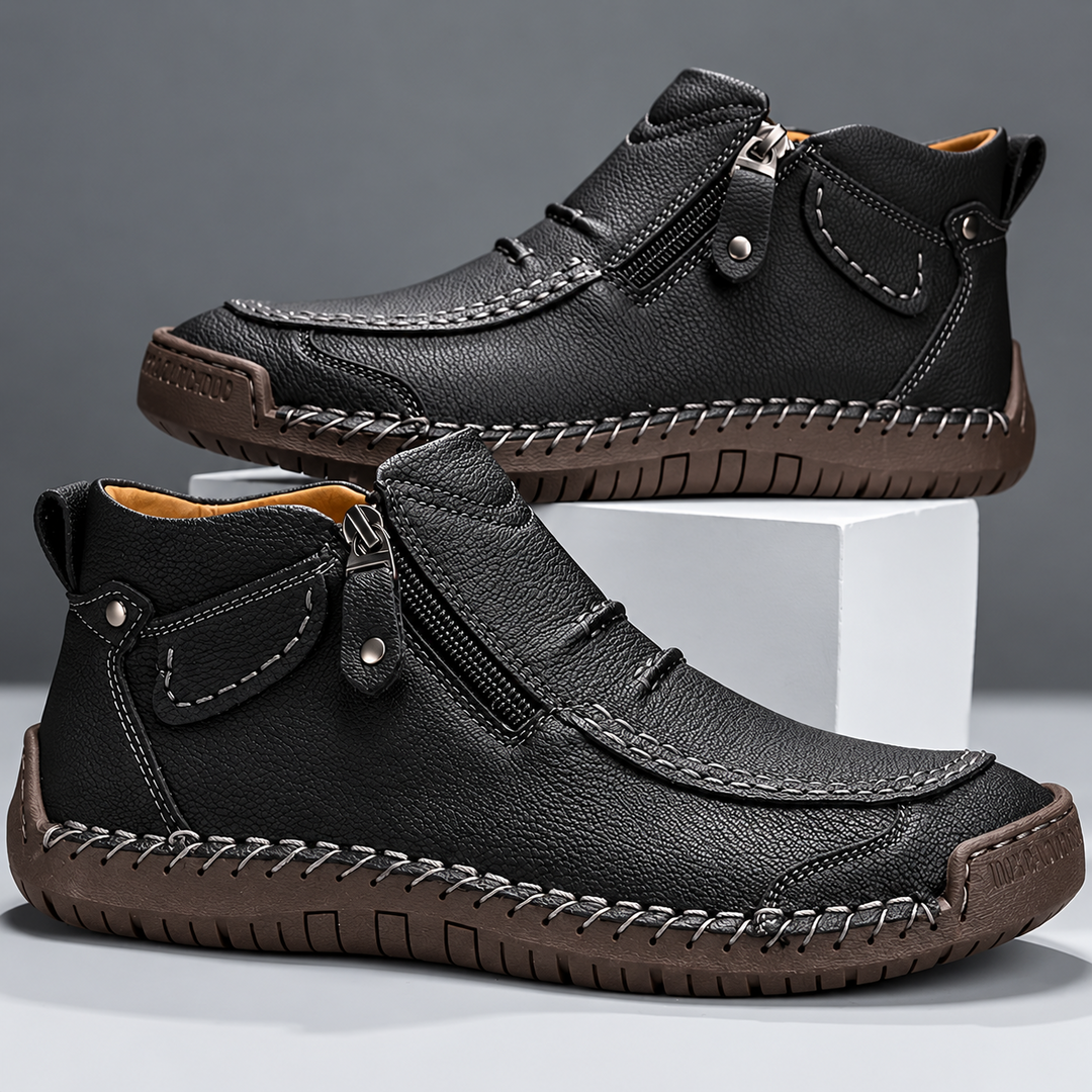 Aedrian - Scarpe Di Alta Qualità Con Cerniera Laterale