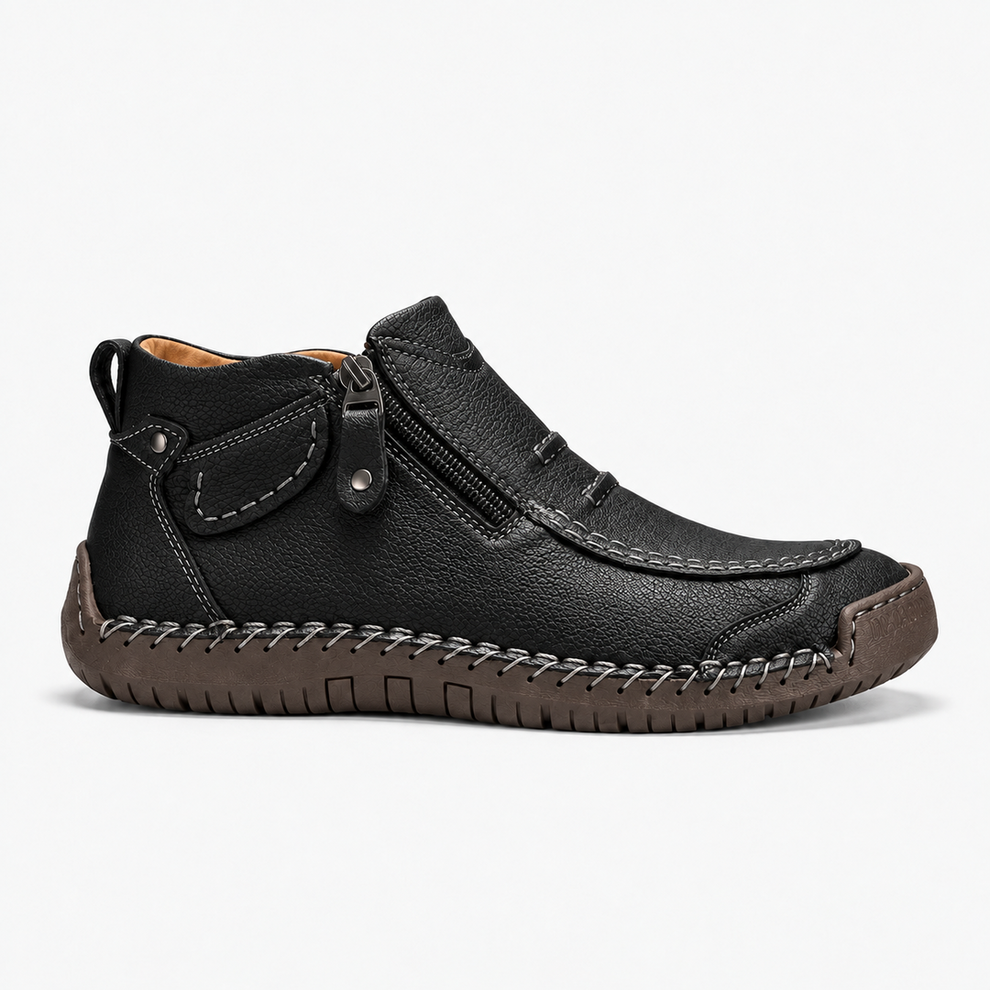 Aedrian - Scarpe Di Alta Qualità Con Cerniera Laterale