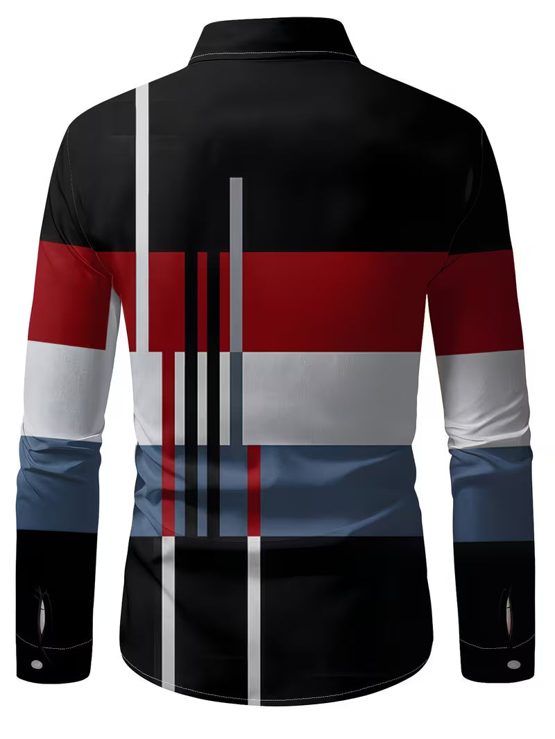 Mehmed - Camicia Casual Con Bottoni