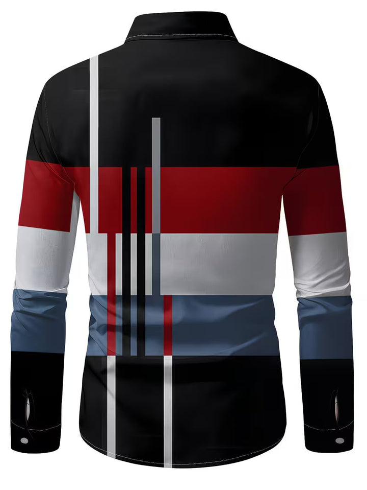 Mehmed - Camicia Casual Con Bottoni