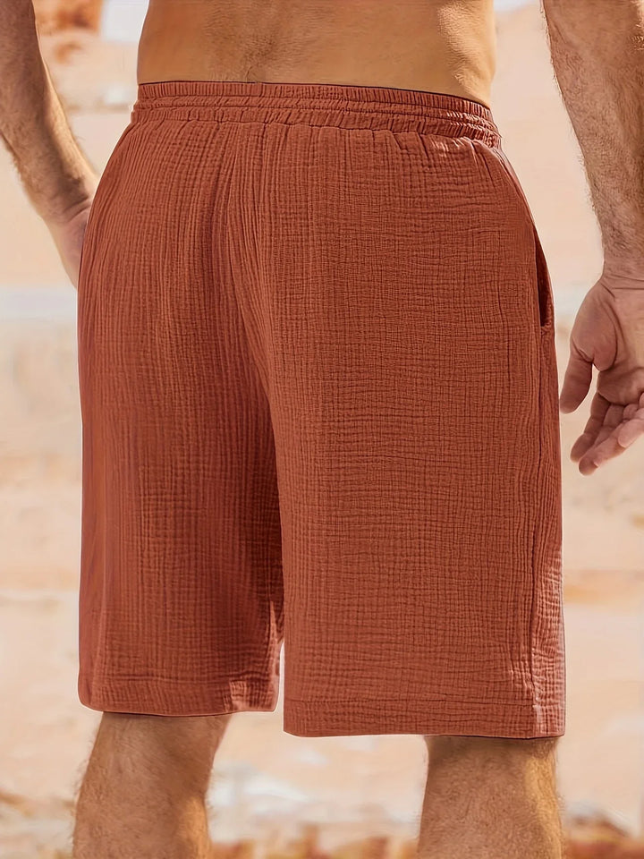 Bancroft - Eleganti Pantaloncini Larghi Con Tasche