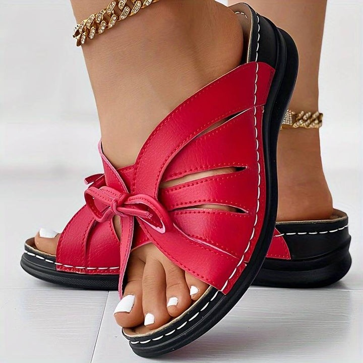 Ranya - Pantofole Casual Con Zeppa
