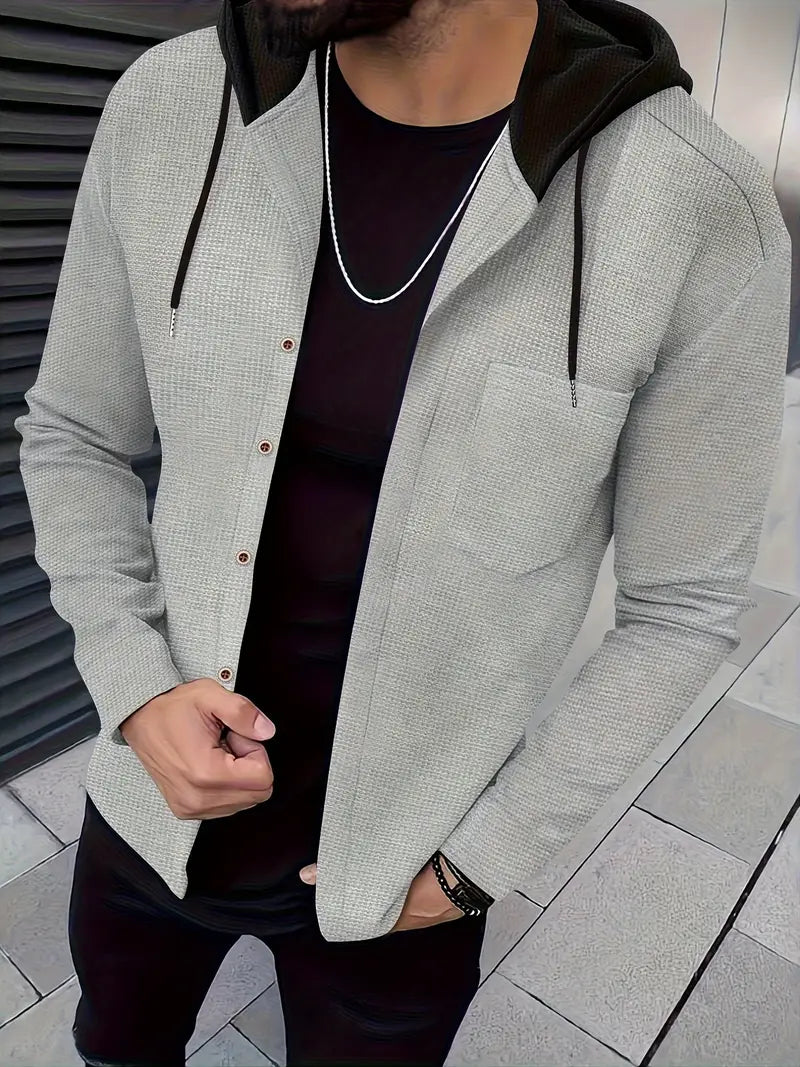 Johnathan - Giacca Casual Con Cappuccio e Tasca