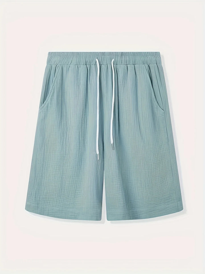 Bancroft - Eleganti Pantaloncini Larghi Con Tasche