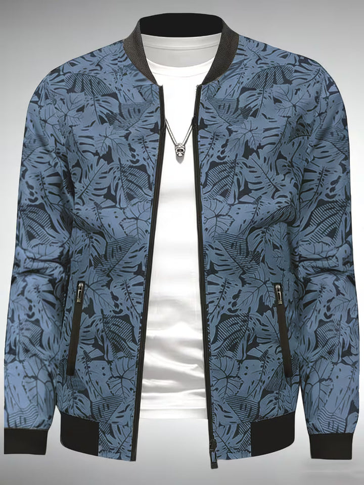 Dagan - Giacca Sportiva Casual a Maniche Lunghe Con Cerniera